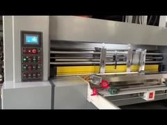220v 60hz فرکسو پرینتر Slotter Die Cutter ماشین انبار