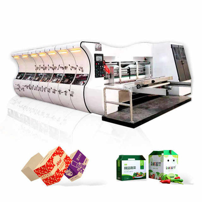 4 رنگ کارتونی پیتزا جعبه لوله کش ماشین Flexo ساخت