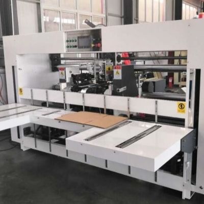 دستگاه میخ دوخت نیمه اتوماتیک برای جعبه های راه راه 3T Dual Servo Drive