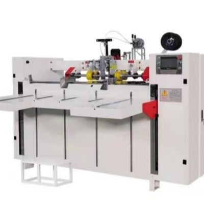 PLC دستگاه استپلر نیمه اتوماتیک جعبه کارتن دوخت 60 هرتز