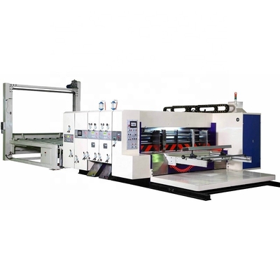 جعبه کارتن راه راه CE 5 Ply Flexo Slotter Die Cutter